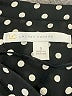 LC Lauren Conrad 100% Polyester Polka Dots Black 3/4 Sleeve Blouse Size S - photo 6