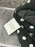 LC Lauren Conrad 100% Polyester Polka Dots Black 3/4 Sleeve Blouse Size S - photo 7