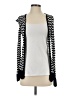 Ann Taylor LOFT 100% Rayon Chevron-herringbone Black Cardigan Size S - photo 1