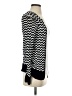 Ann Taylor LOFT 100% Rayon Chevron-herringbone Black Cardigan Size S - photo 4