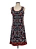 Max Studio Paisley Burgundy Casual Dress Size XS - photo 1
