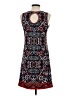 Max Studio Paisley Burgundy Casual Dress Size XS - photo 2
