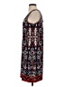 Max Studio Paisley Burgundy Casual Dress Size XS - photo 5