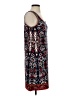 Max Studio Paisley Burgundy Casual Dress Size XS - photo 4