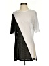 BCBGeneration Silver Black Casual Dress Size S - photo 1