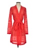 Bridgehampton Isaac Mizrahi Live! 100% Polyester Red Kimono Size XXS - photo 1