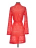Bridgehampton Isaac Mizrahi Live! 100% Polyester Red Kimono Size XXS - photo 2