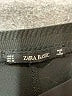 Zara Basic Solid Black Dress Pants Size M - photo 7