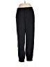 The Limited Solid Black Casual Pants Size L - photo 1