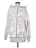 Unbranded Floral Silver Windbreaker Size S - photo 1