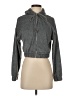 Shein 100% Polyester Gray Zip Up Hoodie Size S - photo 1