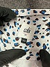 CAbi 100% Polyester Print Blue Casual Dress Size XS - photo 7