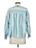 Zara Blue 3/4 Sleeve Blouse Size XS - photo 2