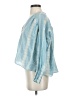 Zara Blue 3/4 Sleeve Blouse Size XS - photo 5