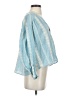 Zara Blue 3/4 Sleeve Blouse Size XS - photo 4