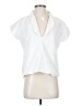 Assorted Brands White Short Sleeve Blouse Size 1Estimated - photo 1