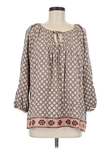 Mystree 3/4 Sleeve Blouse (view 1)