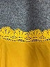 Unbranded 100% Polyester Yellow Short Sleeve Blouse Size 1X - photo 7