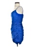CEFIAN Blue Cocktail Dress Size S - photo 5