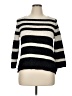 Style&Co Stripes Black Pullover Sweater Size XL - photo 1