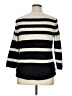 Style&Co Stripes Black Pullover Sweater Size XL - photo 2
