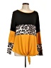 Assorted Brands Yellow Long Sleeve Top Size L - photo 1