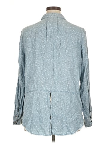 CALVIN KLEIN JEANS Long Sleeve Button-Down Shirt (view 2)