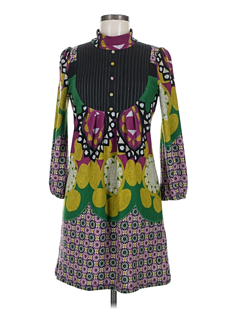 Pre-owned Assorted Brands Casual Dress In Green