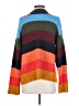 Urban Outfitters 100% Acrylic Color Block Brown Pullover Sweater Size S - photo 2