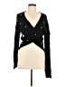 Shein 100% Acrylic Black Cardigan Size 6 - photo 1