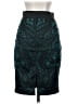 Express Graphic Teal Formal Skirt Size 00 - photo 2