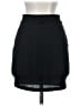 Unbranded Solid Black Casual Skirt Size 24 waist (estimated) - photo 2