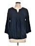 Unbranded Blue 3/4 Sleeve Blouse Size XL - photo 1