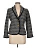 J.Crew Chevron-herringbone Gray Blazer Size 6 - photo 1