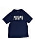 Adidas 100% Recycled Polyester Blue Active T-Shirt Size 8 - photo 1