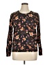 Daniel Rainn Floral Black Pullover Sweater Size XL - photo 1