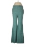Trucco Chevron-herringbone Teal Dress Pants Size EU 42 / US 12 - photo 1