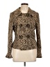 Chaus Animal Print Brown Cardigan Size 12 - photo 1