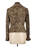 Chaus Animal Print Brown Cardigan Size 12 - photo 2