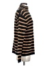 J.Crew Stripes Brown Black Turtleneck Sweater Size S - photo 4