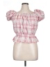 Unbranded Pink Short Sleeve Blouse Size XL - photo 1