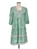 Unbranded Paisley Green Casual Dress Size M (estimated) - photo 1