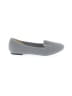 Assorted Brands Houndstooth Gray Teal Flats Size 8 - photo 1