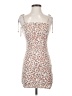 Shein Print White Casual Dress Size XS - photo 1