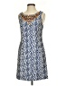 Moulinette Soeurs Graphic Blue Casual Dress Size 2 - photo 1
