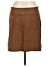DressBarn 100% Polyester Solid Brown Casual Skirt Size 12 - photo 1