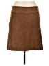 DressBarn 100% Polyester Solid Brown Casual Skirt Size 12 - photo 2