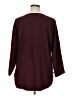 Chelsea & Theodore Solid Burgundy Pullover Sweater Size 1X - photo 2