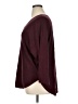 Chelsea & Theodore Solid Burgundy Pullover Sweater Size 1X - photo 5