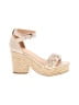 Oasis Society Ivory Sandals Size 9 - photo 1